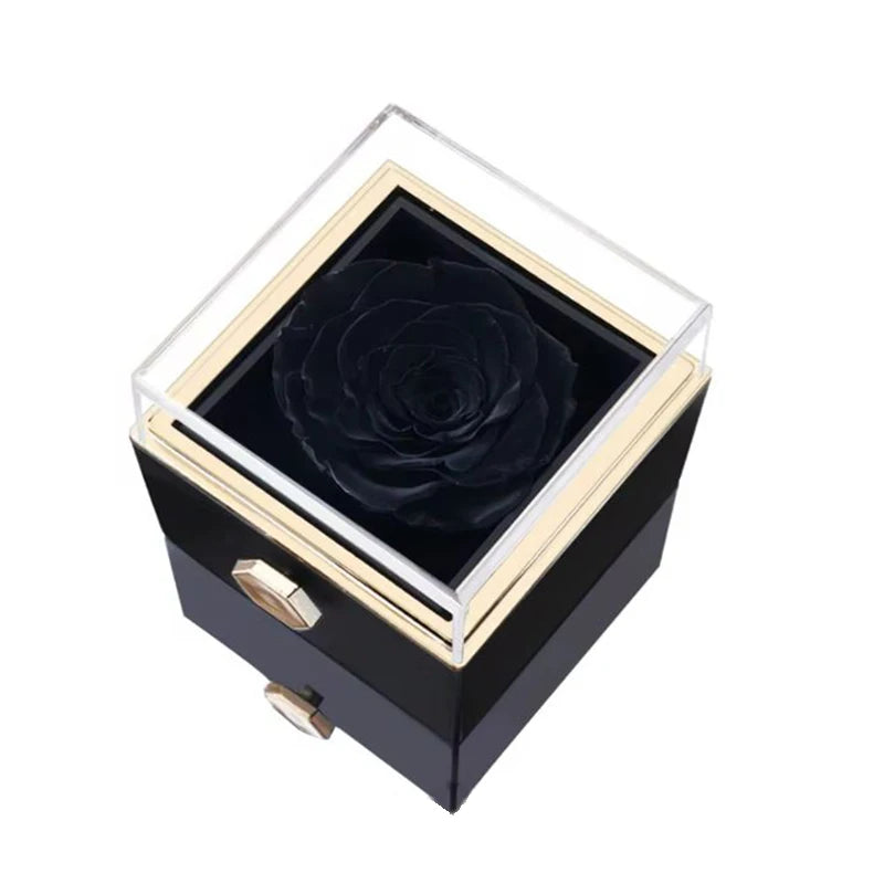 Eternal Rose Box Engraved Name 